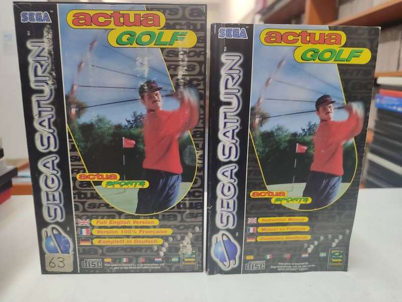 Actua Golf Sega Saturn