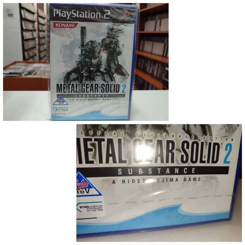 Metal Gear Solid 2 Substance PlayStation 2 PS2 Factory Sealed