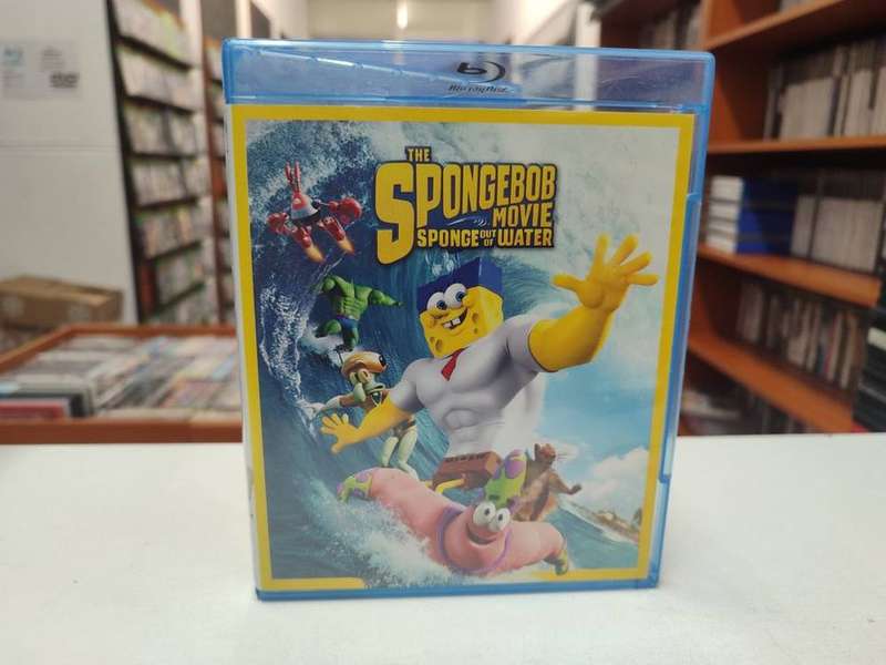 The SpongeBob Movie Sponge out of Water Blu Ray