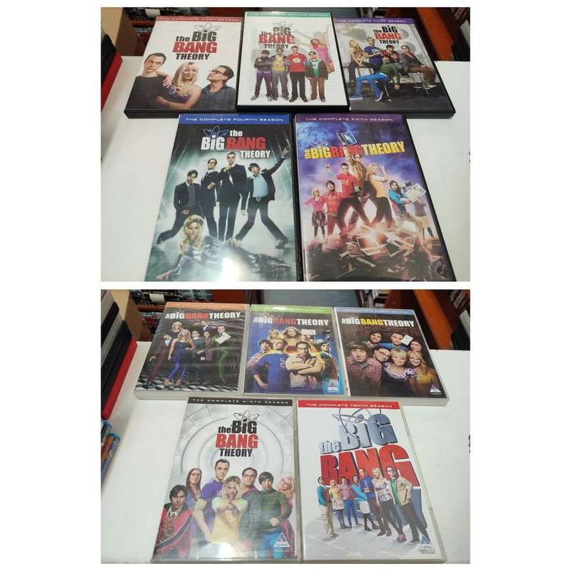 Big Bang Theory Seasons 1 to 10 Dvd Set