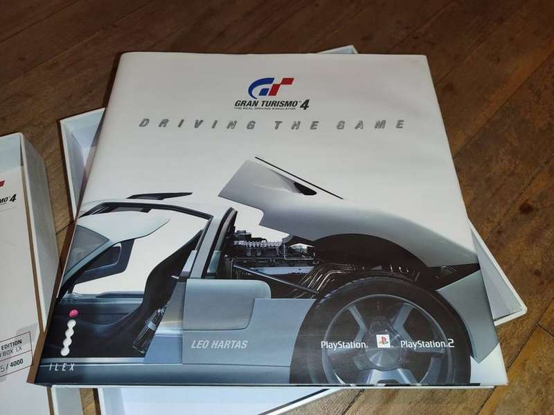 Gran Turismo 4 PlayStation 2 Launch Box Press Kit