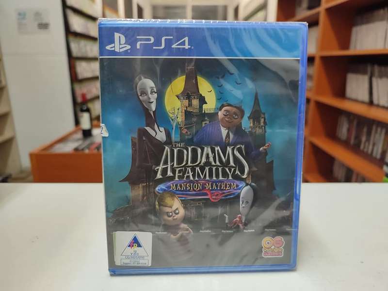 The Addams Family Mansion Mayhem Playstation 4 PS4 New Sealed