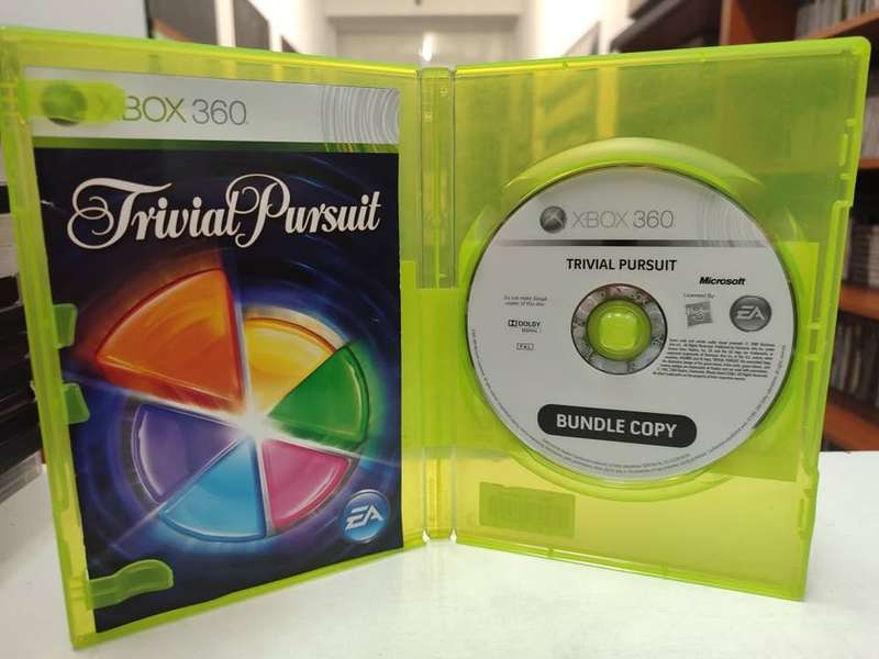 Trivial Pursuit Xbox 360 disc and manual only