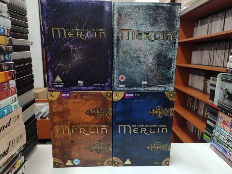 Merlin Seasons 1 to 4 Dvd Bundle