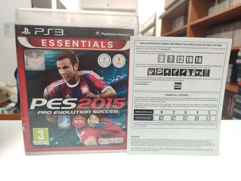 PES Pro Evolution Soccer 2015 Playstation 3 PS3