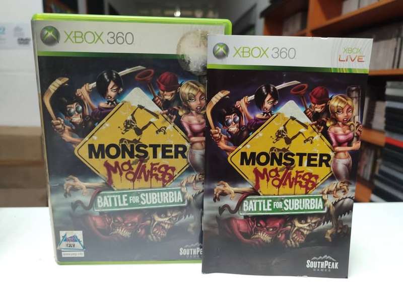 Monster Madness Battle for Suburbia Xbox 360