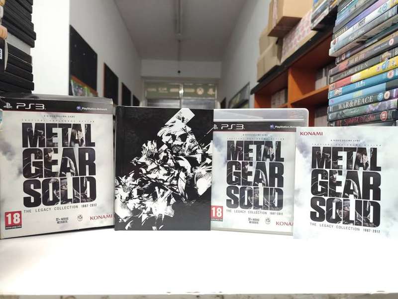 Metal Gear Solid Legacy Collection Artbook Bundle PlayStation 3 PS3