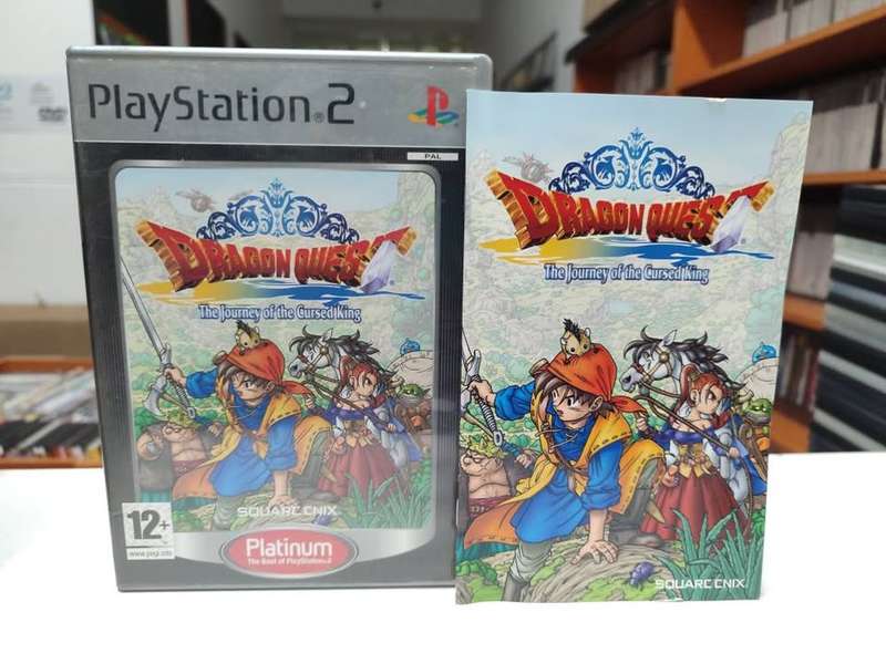 Dragon Quest Journey of the Cursed King Playstation 2 PS2