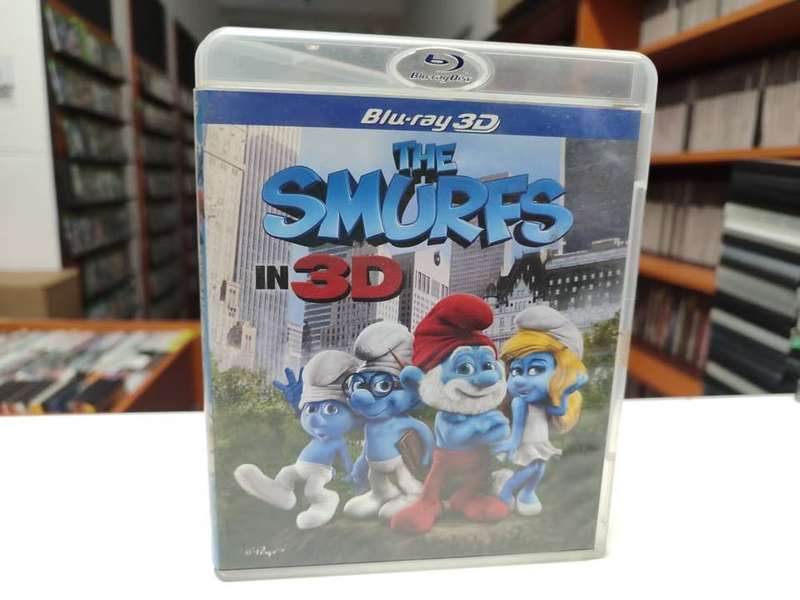 The Smurfs 3D / 2D Blu Ray