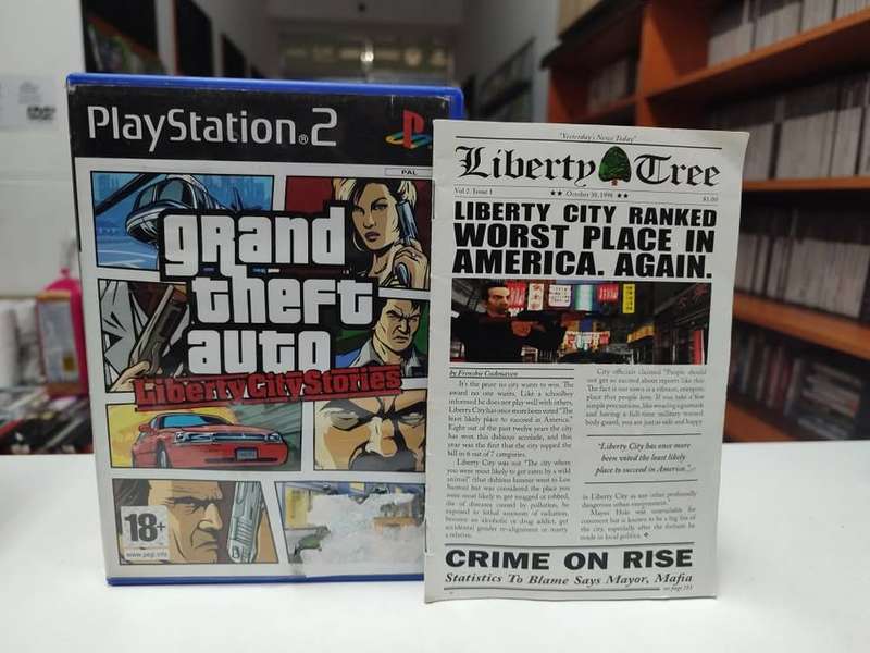 Grand Theft Auto Liberty City Stories PlayStation 2 Ps2