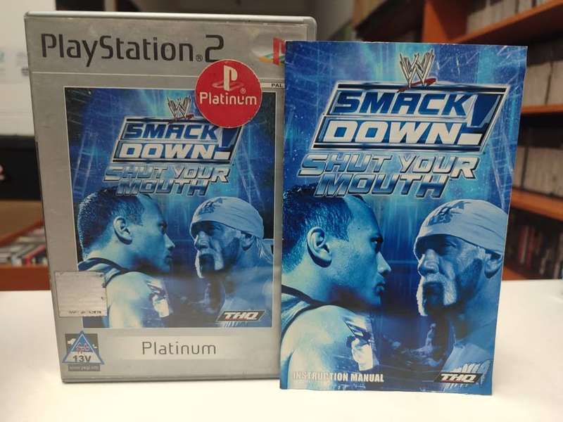 Smackdown! Shut Your Mouth Playstation 2 PS2