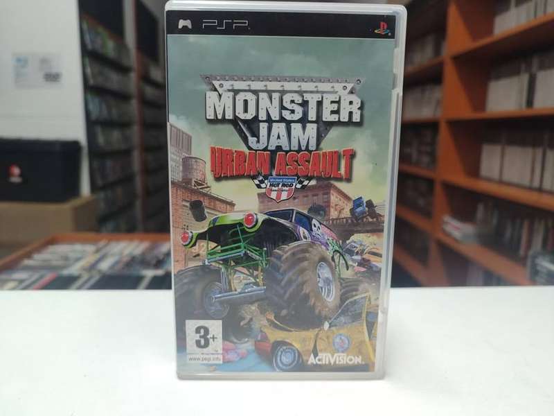 Monster Jam Urban Assault PSP Playstation Portable