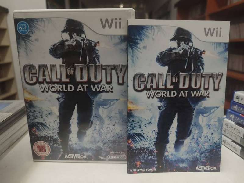 Call of Duty World at War Nintendo Wii