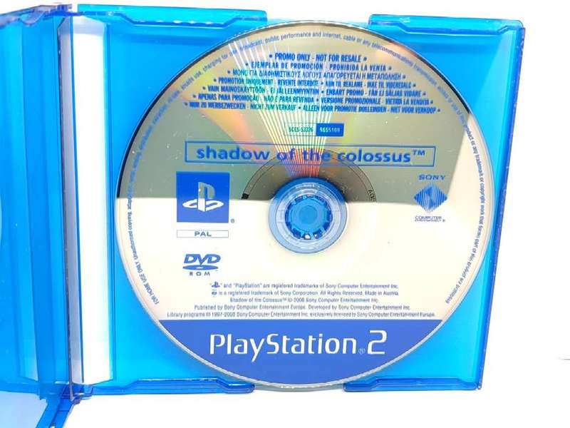 Shadow of the Colossus PlayStation 2 Promo Copy