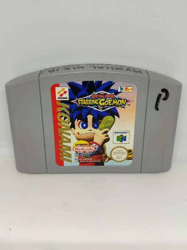 Mystical Ninja Starring Goeman Nintendo 64 Pal cartridge only