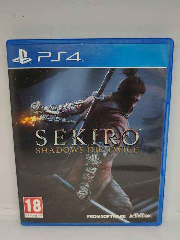 Sekiro Shadows Die Twice Playstation 4 PS4