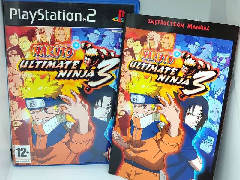 Naruto Ultimate Ninja 3 Playstation 2 PS2