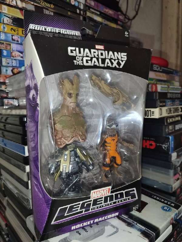 Marvel Legends Guardians of the Galaxy Groot Build a Figure Complete Figure Set