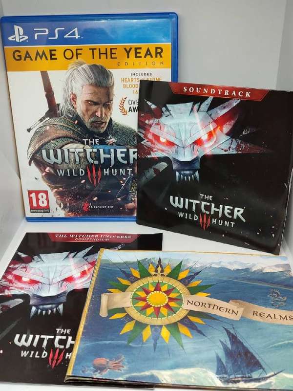 The Witcher III Wild Hunt Game of the Year Edition PlayStation 4 PS4