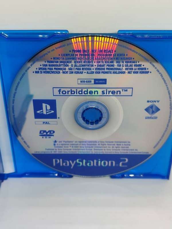 Forbidden Siren promo copy Playstation 2 PS2