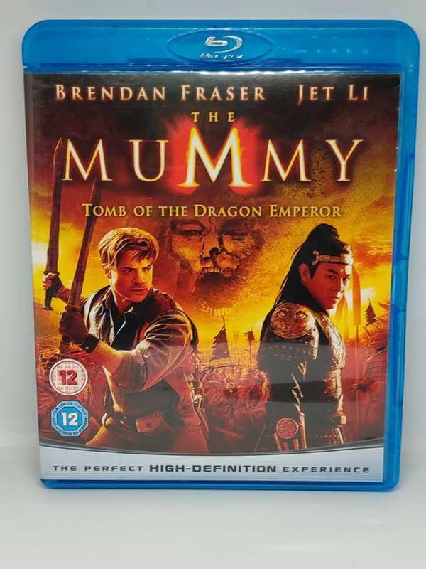 The Mummy Tomb of the Dragon Emperor Blu Ray