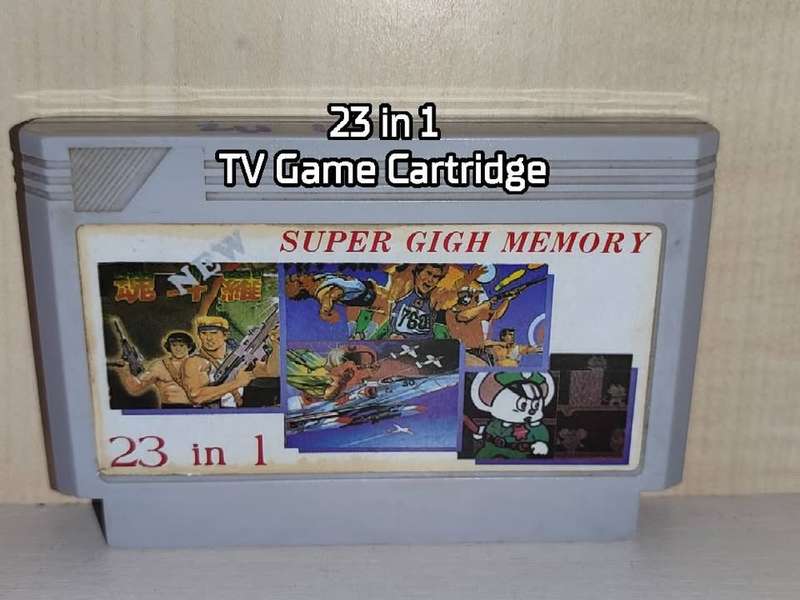 23 in 1 Reggies TV Game Cartridge