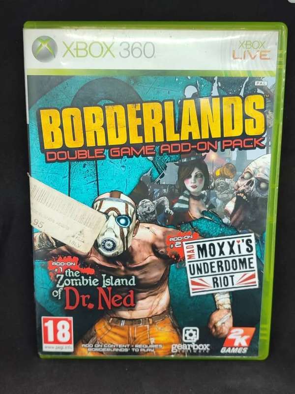 Borderlands Double Game Add On Pack Xbox 360