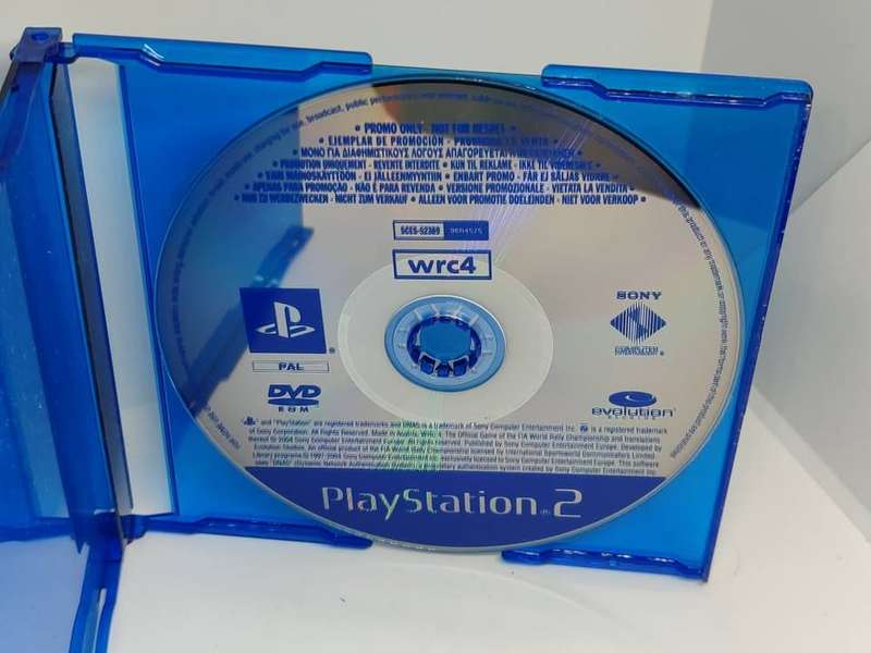 WRC World Rally Championship 4 Promo Copy Playstation 2 PS2