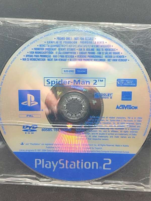 Spider-Man 2 Playstation 2 PS2 Promo Copy