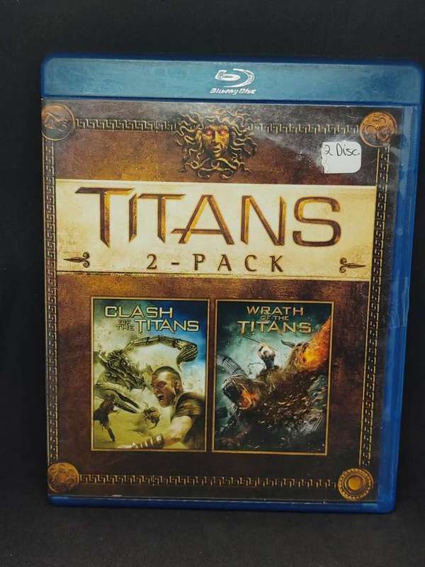 Titans 2 Pack (Clash of the Titans / Wrath of the Titans) Blu Ray Set