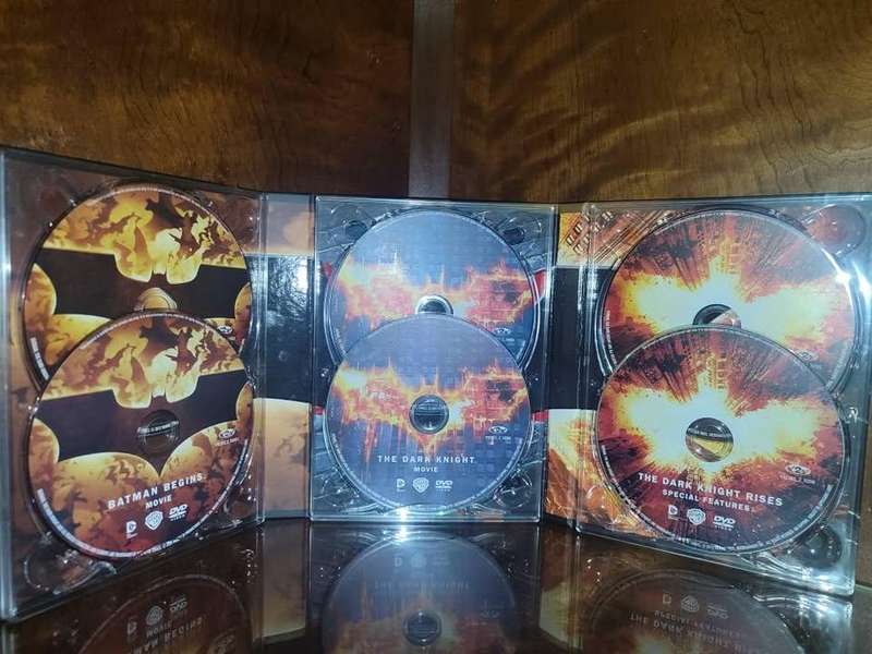 The Dark Knight Trilogy 6 Dvd Set
