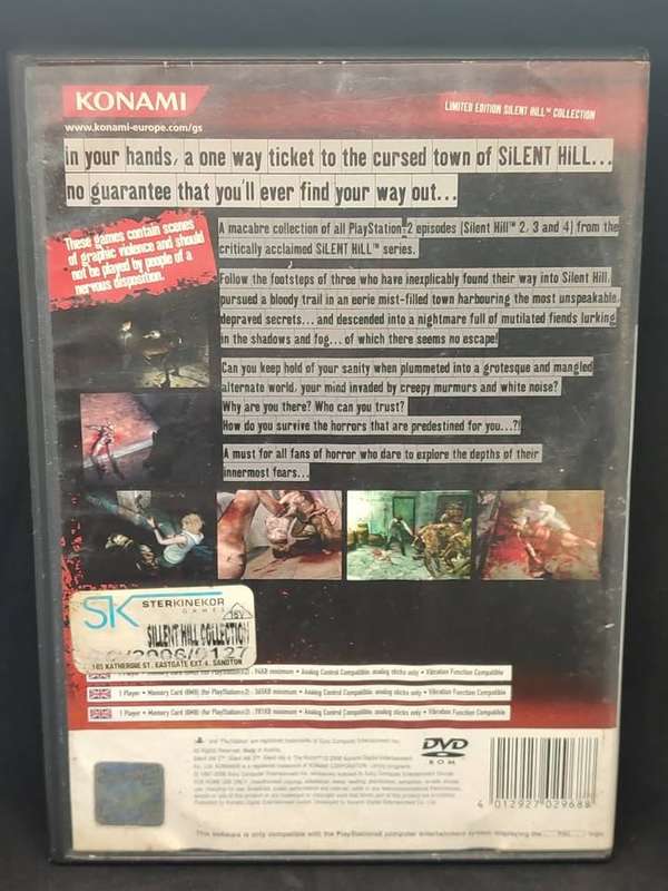 The Silent Hill Collection PlayStation 2 PS2
