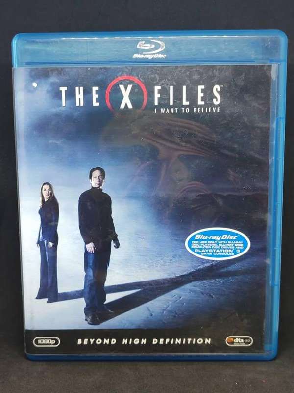 The X-Files I Want to Believe Blu Ray