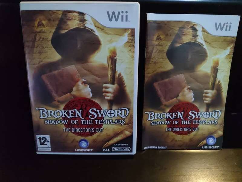 Broken Sword Shadow of the Templars Director's Cut Nintendo Wii