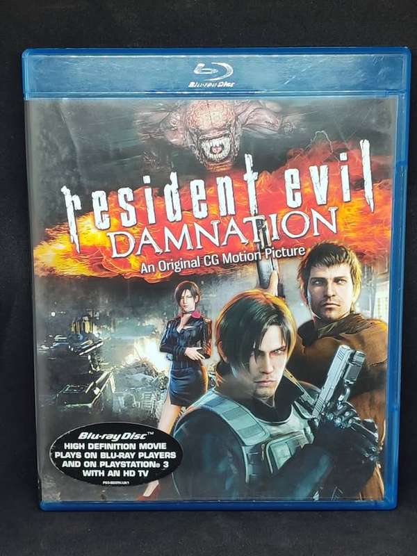 Resident Evil Damnation Blu Ray