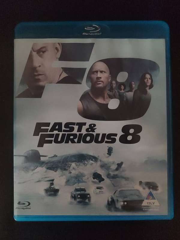 Fast & Furious 8 Blu Ray