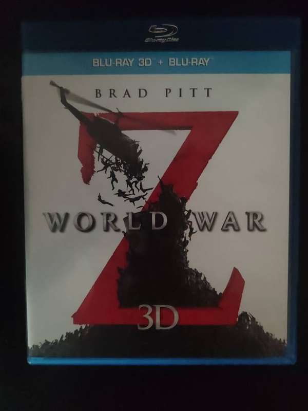 World War Z 3D / 2D Blu ray
