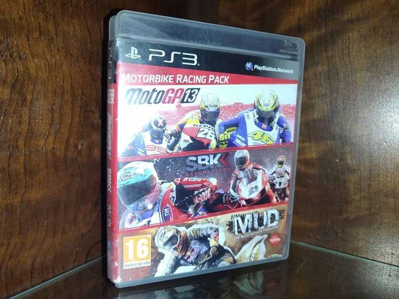 Motorbike Racing Pack (Moto GP 13, SBK Generations and MUD) Playstation 3 PS3