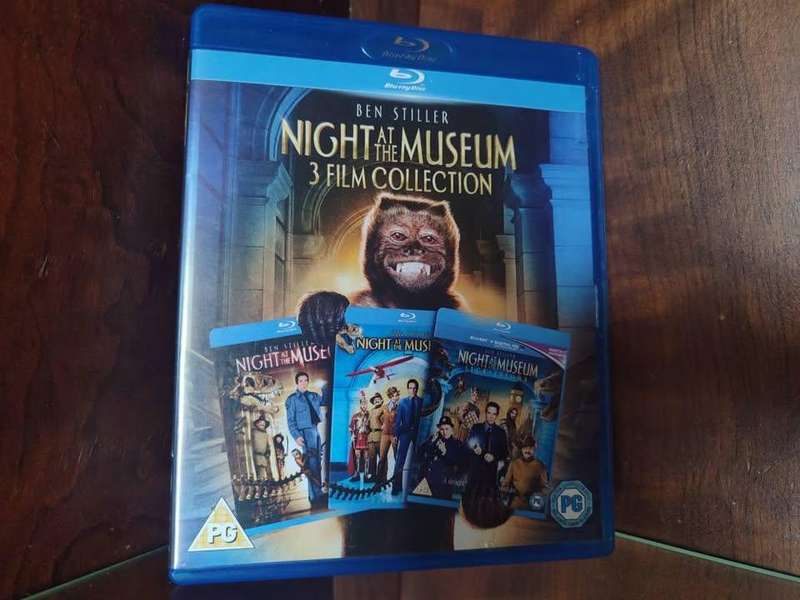 Night at the Museum 3 Film Collection Blu Ray Set
