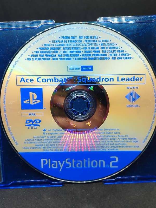 Ace Combat Squadron Leader Playstation 2 PS2 Promo Copy