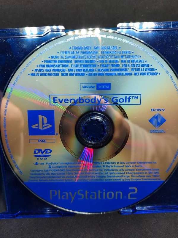 Everybody's Golf  Playstation 2 PS2 Promo Copy