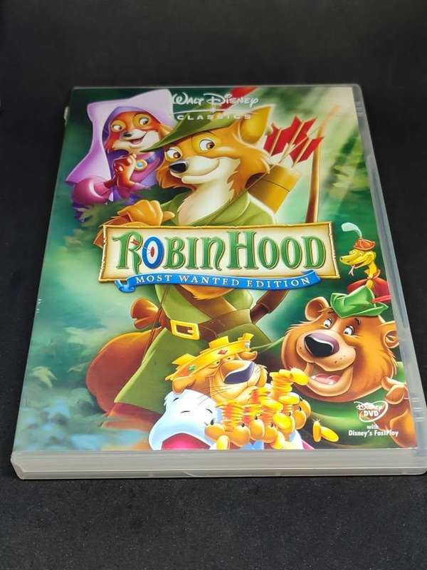 Walt Disney's Robin Hood Most Wanted Edition Dvd