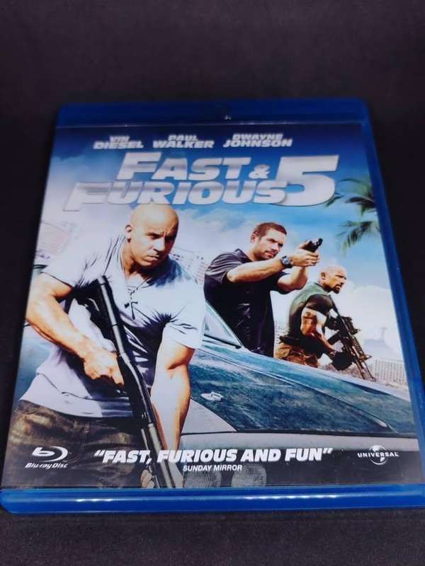 Fast & Furious 5 Blu Ray