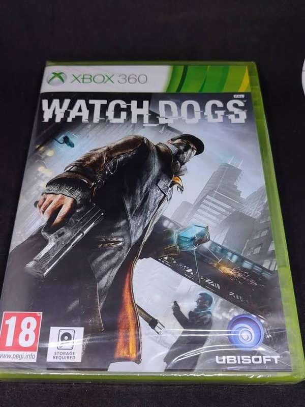 Watchdogs Xbox 360 New Sealed