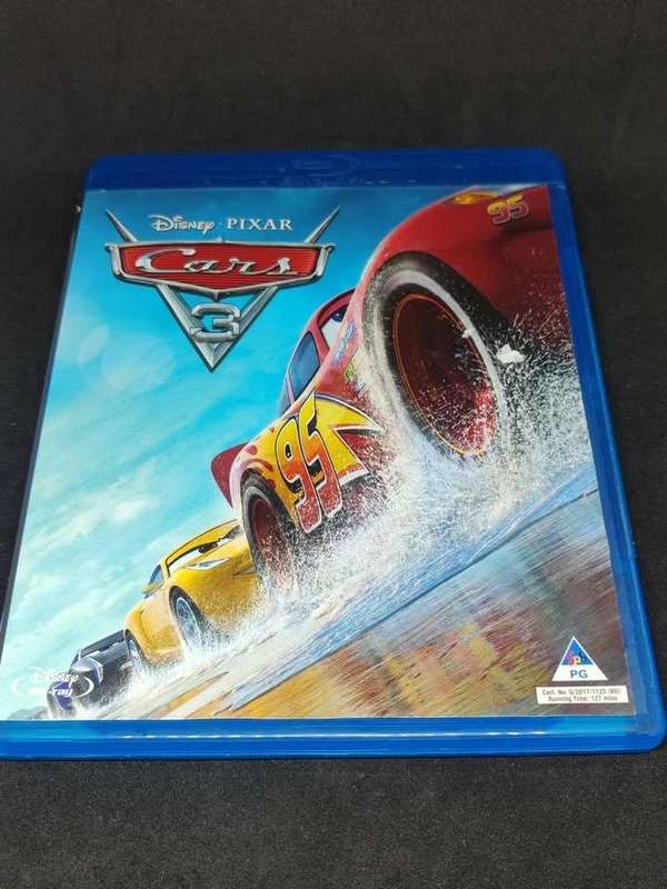 Cars 3 Blu Ray