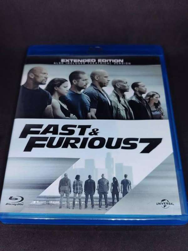Fast & Furious 7 Blu Ray