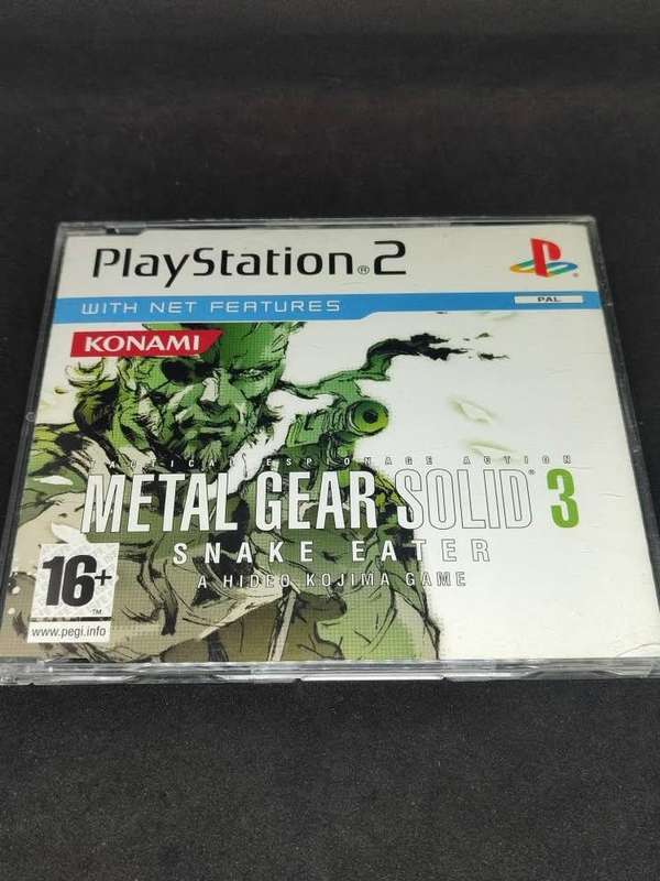 Metal Gear Solid 3 Snake Eater Playstation 2 PS2 Promo Copy