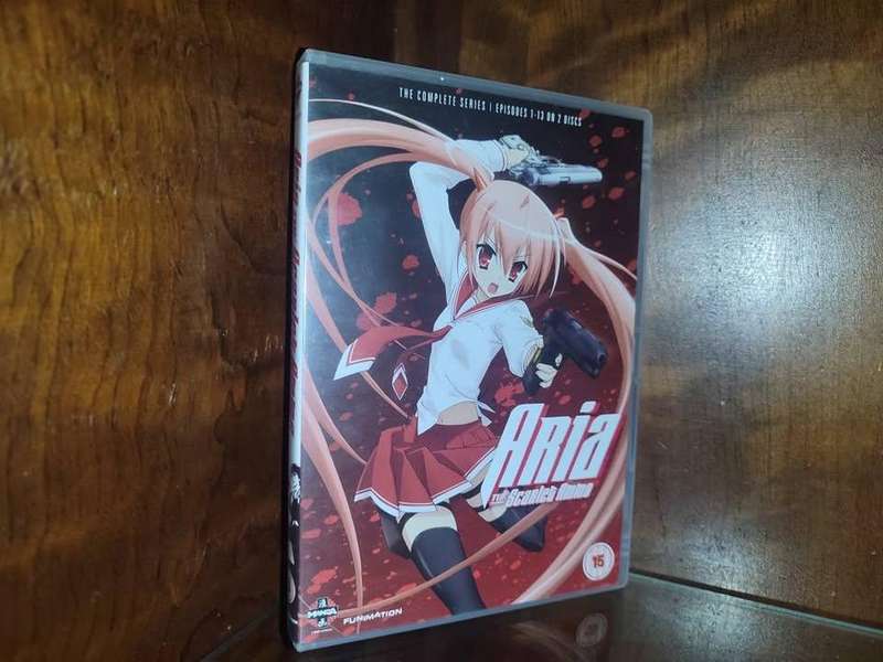 Aria The Scarlet Ammo Complete Series   Dvd Set
