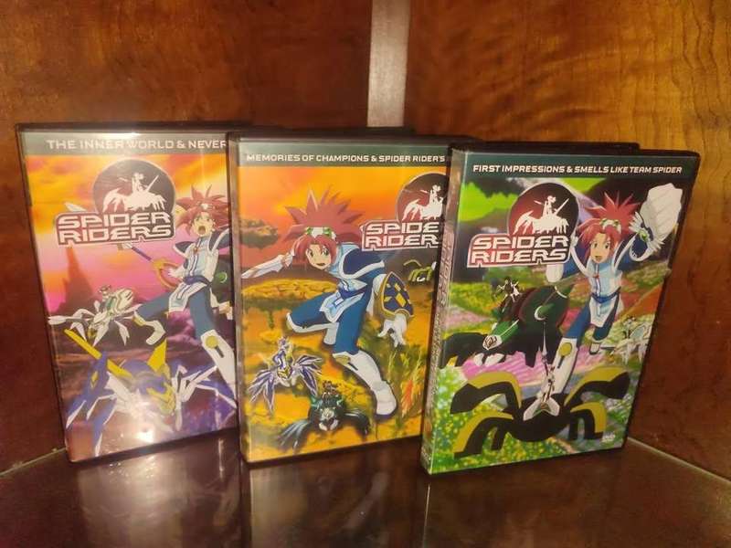 Spider Riders Episodes 1 to 6 Dvd Bundle