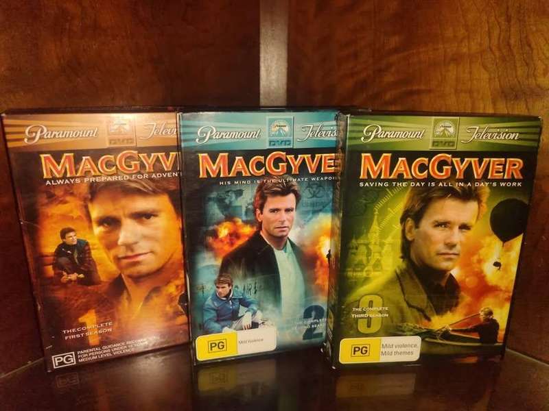 MacGyver 1985 Seasons 1 to 3  Dvd Bundle